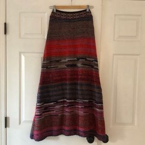 Cecelia Prada knit maxi skirt